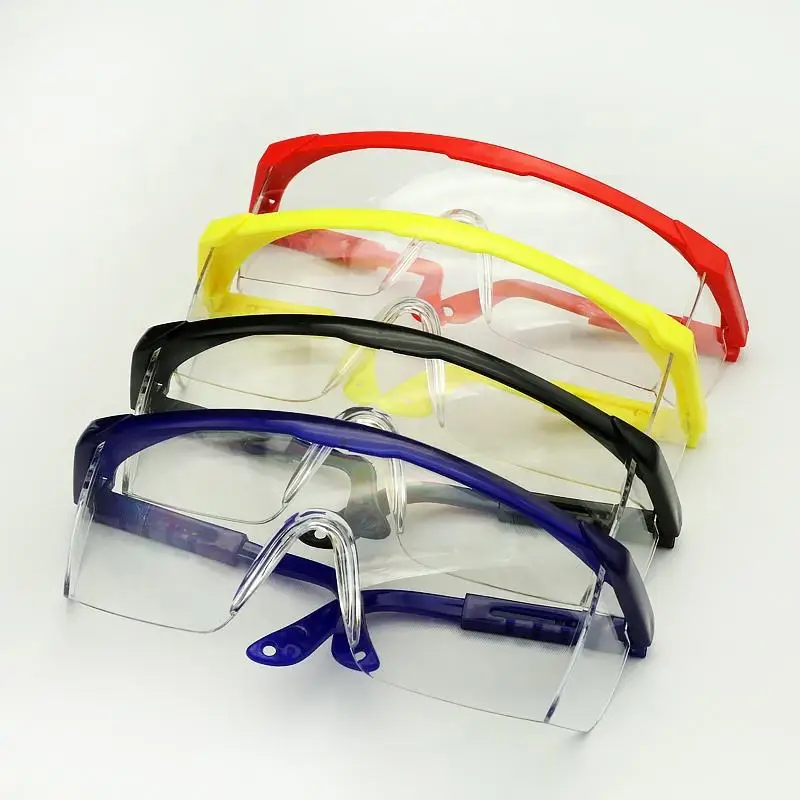 100MOQ CE Ansi Z87 Eye Protection Goggles Stylish Anti Fog Clear Working Eyewear Fashion Safety Spectacles Protective Glasses