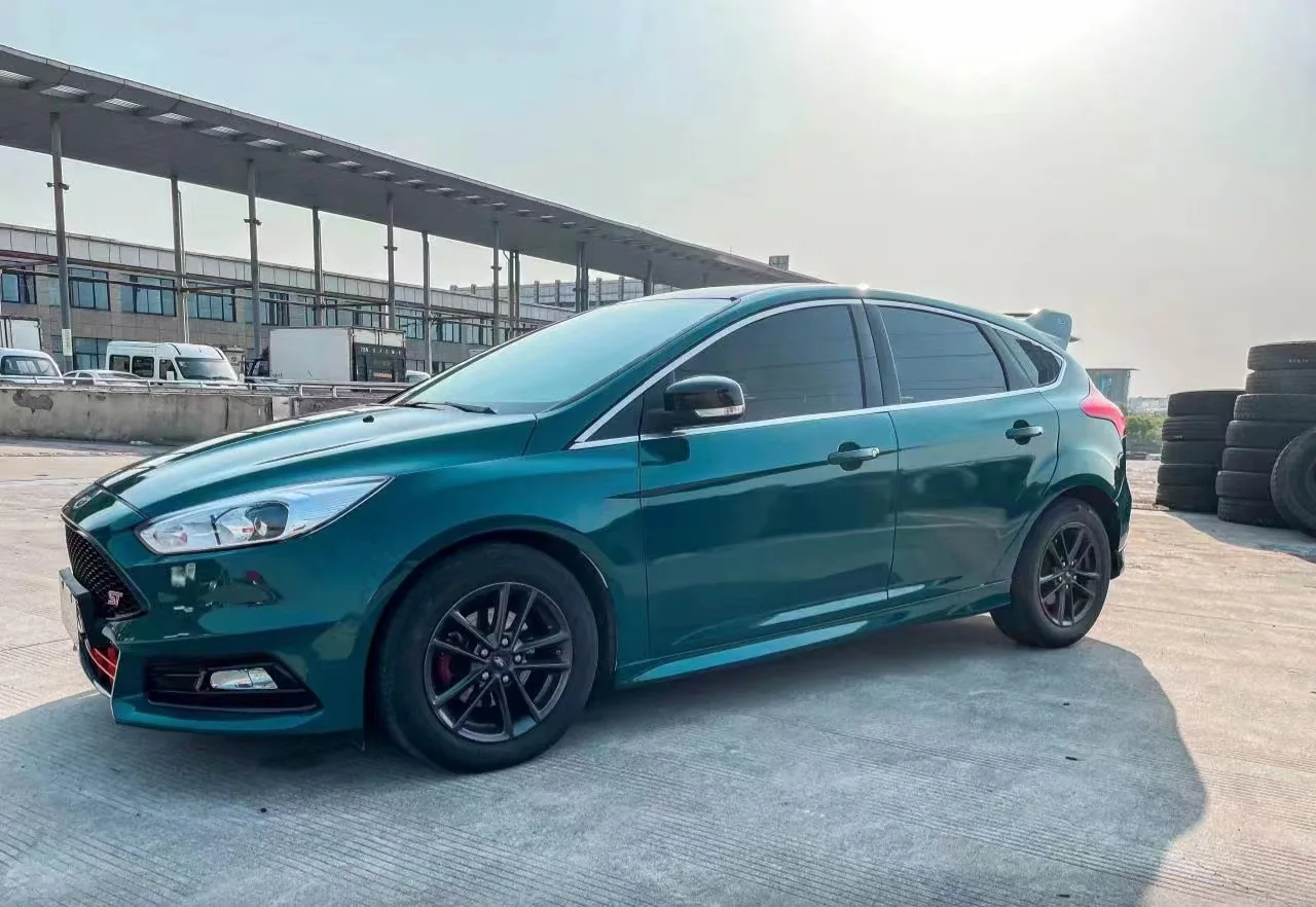 Линейка для домашних животных зеленый ад версия без пузырьков воздуха блеск Хамелеон кузова автомобиля цвет металлик виниловая