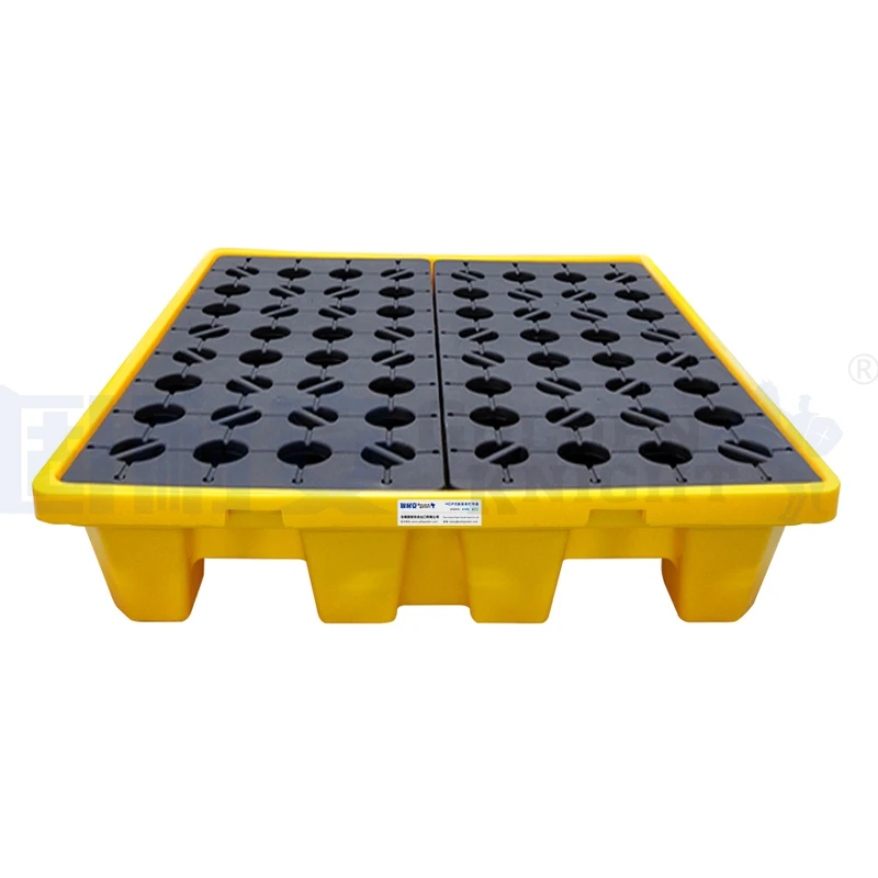 Golden Knight EPA Standard PE Drum Spill Containment Pallet, 4 drum PE Spill Pallet