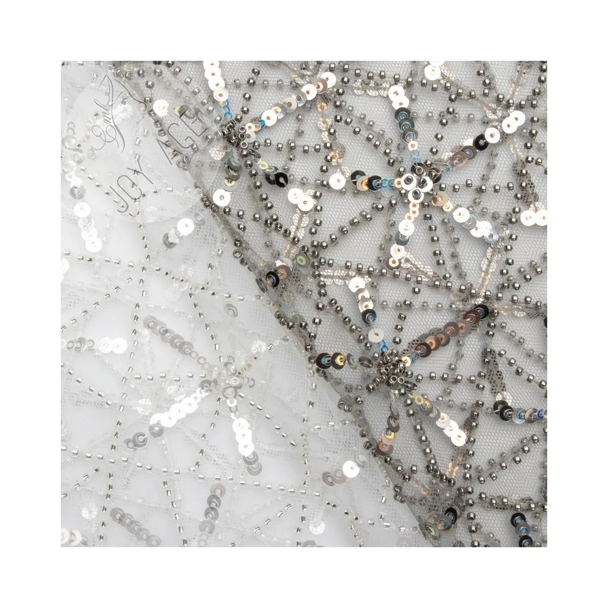 Дизайнерские дизайнерские 2021 фиолетовые твидовые блестки и бисерные бархатные тюлевые кружевные ткани красивое платье