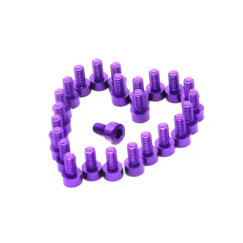 
Ti Bolts Allen Socket Button Head Titanium Screw Bolt for Bicycle 