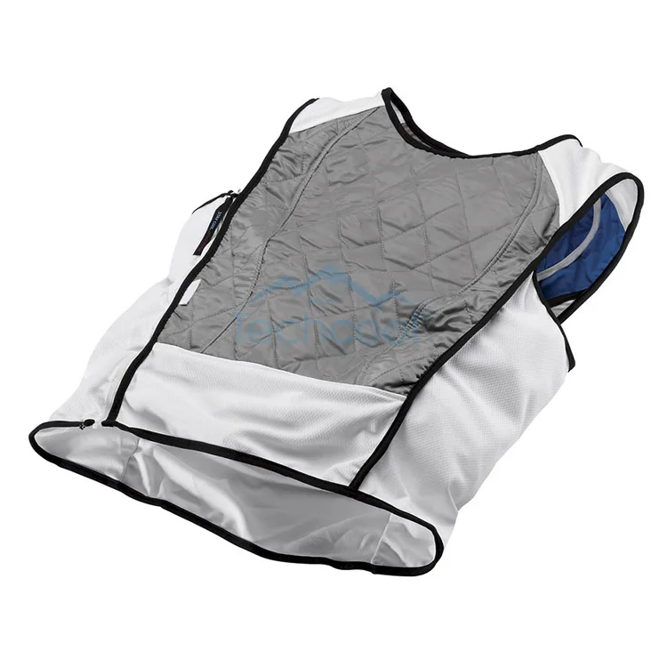 Techcool Summer Ice Vest Evaporative Body Cooling Running Cooling Vest