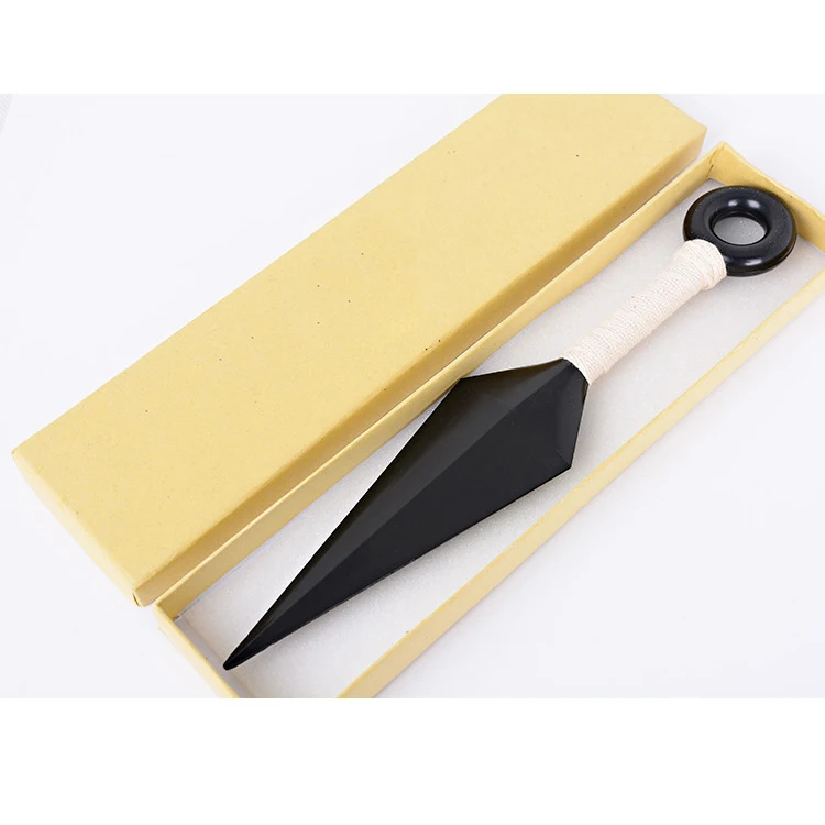 Аниме оружие ниндзя 26 см 2 цвета пластиковая индивидуальная упаковка кунаи для