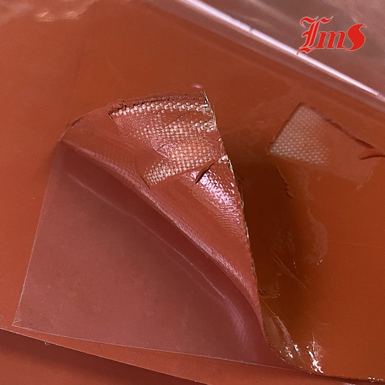 Factory sales High Temperature Tear Resistance Thermal Insulator Sheet Coated Silicone Fiberglass Cloth