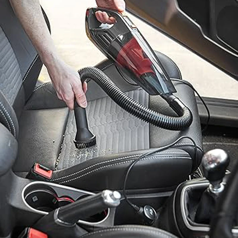 Portable Car Handheld Vacuum Cleaner with Wet and Dry Functionality