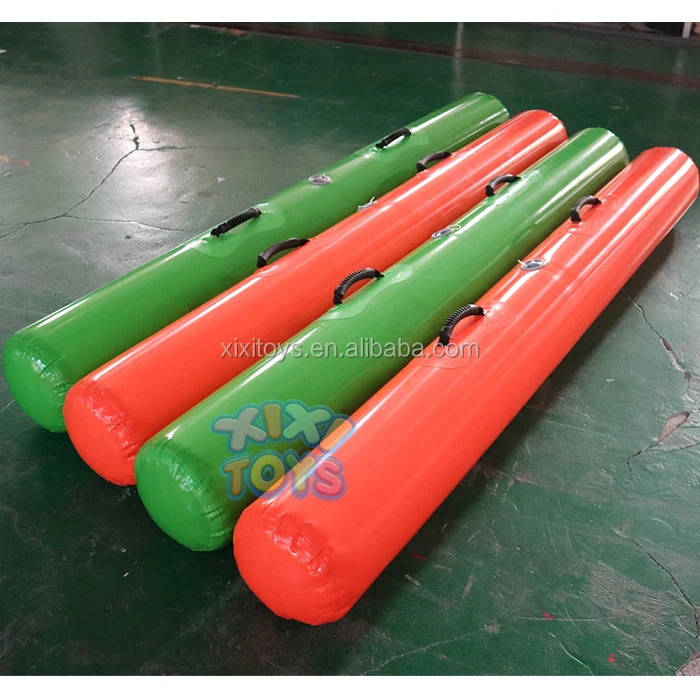 Air sealed inflatable jousting poles, inflatable fighting sticks for gladiator jousting game