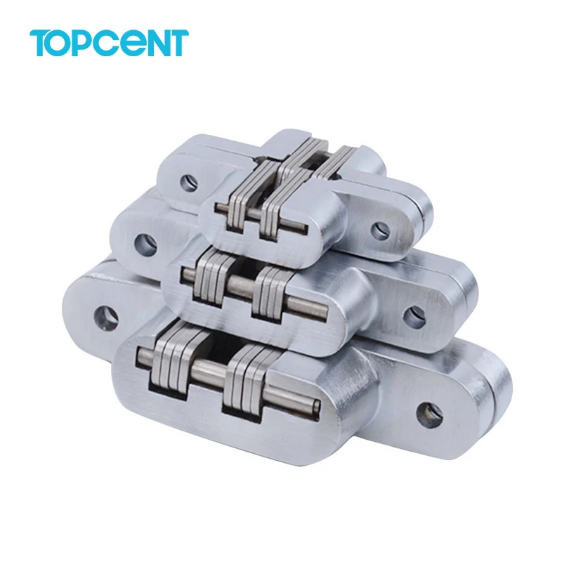 TOPCENT folding Invisible Door Hinge concealed Door adjustable concealed hinge SOSS HINGE for door