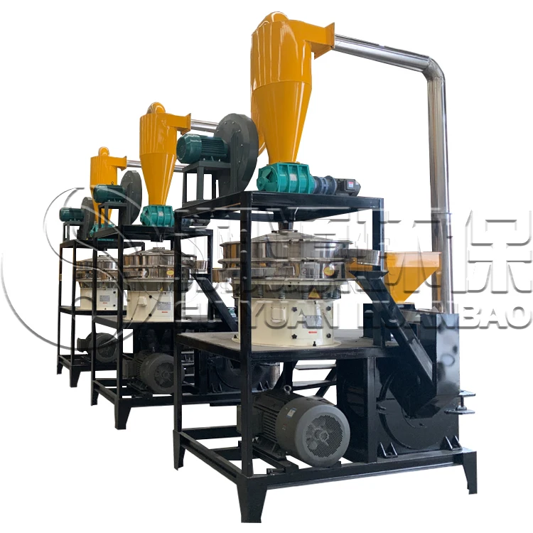 PVC PE PP Plastic Powder Mill Plastic Grinding Machine