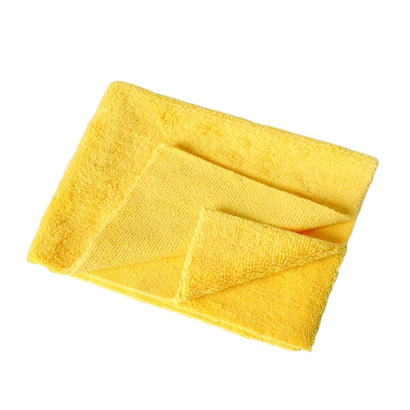 Дешевое полотенце из махровой микрофибры 40x40