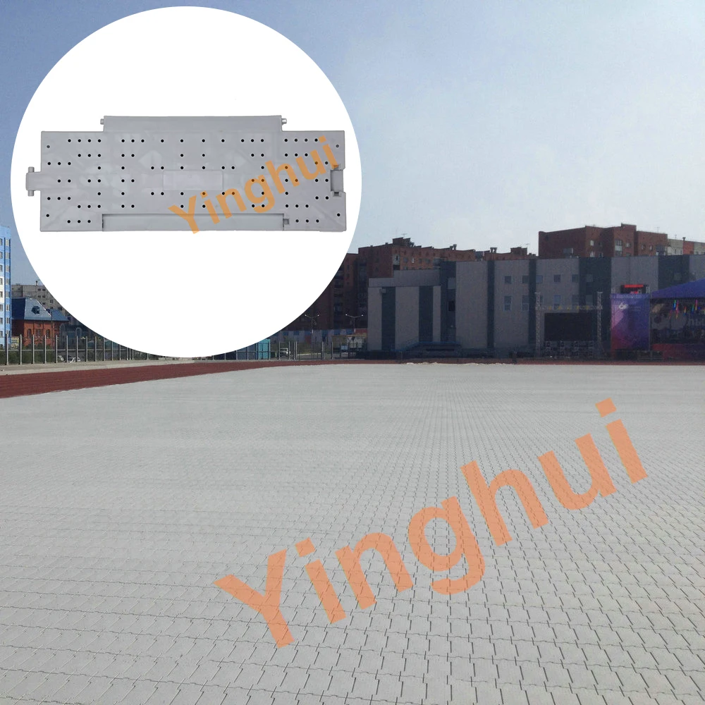 T-02 Portable turf protection plastic event floor sports floor cover for Baseball field cover