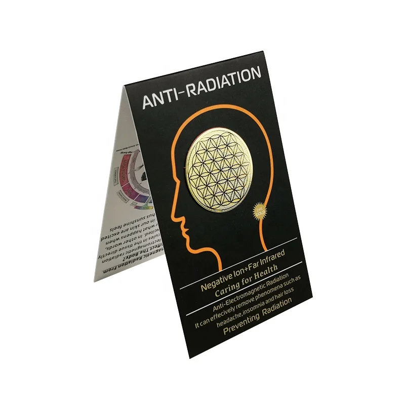 EMR Anti Radiation Sticker Battery Salvage EMF Radiation Sticker Anti Radiation Quantum Shield Sticker