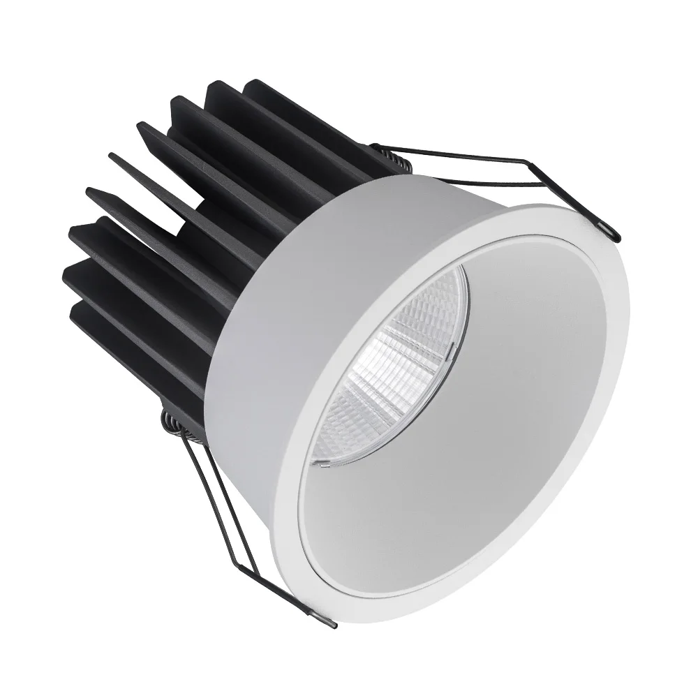 Anti-glare UGR<13 19 LED spotlight recessed LED downlight LED lamp 12W LED spot light downlight LED down light 8type reflectors