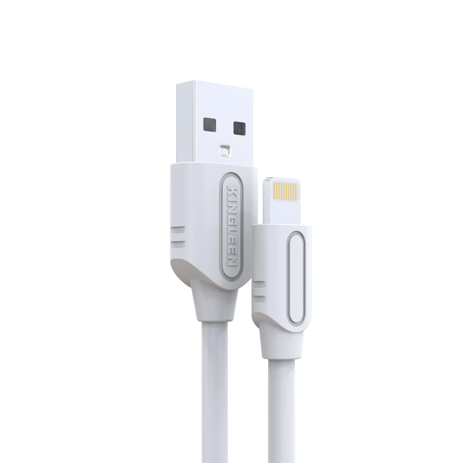 KINGLEEN K201 factory wholesale price 2.1A 1m for iphone data cable USB Data Cable TPE Material Cable