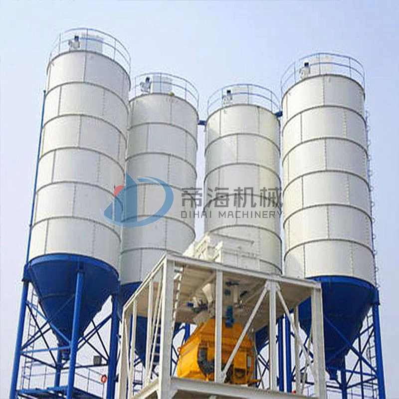 Di Hai Machinery 50 100 Ton 200 Ton Vertical Bulk Cement Storage Silo For Sale China Portable Portland Cement Silo Suppliers