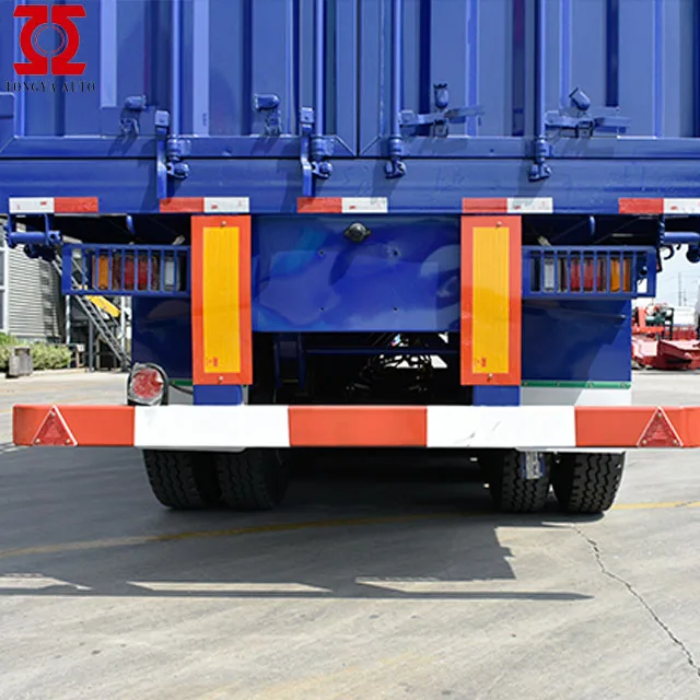 TONGYA Side Wall Open Truck Cargo transport Fence Semi Trailer