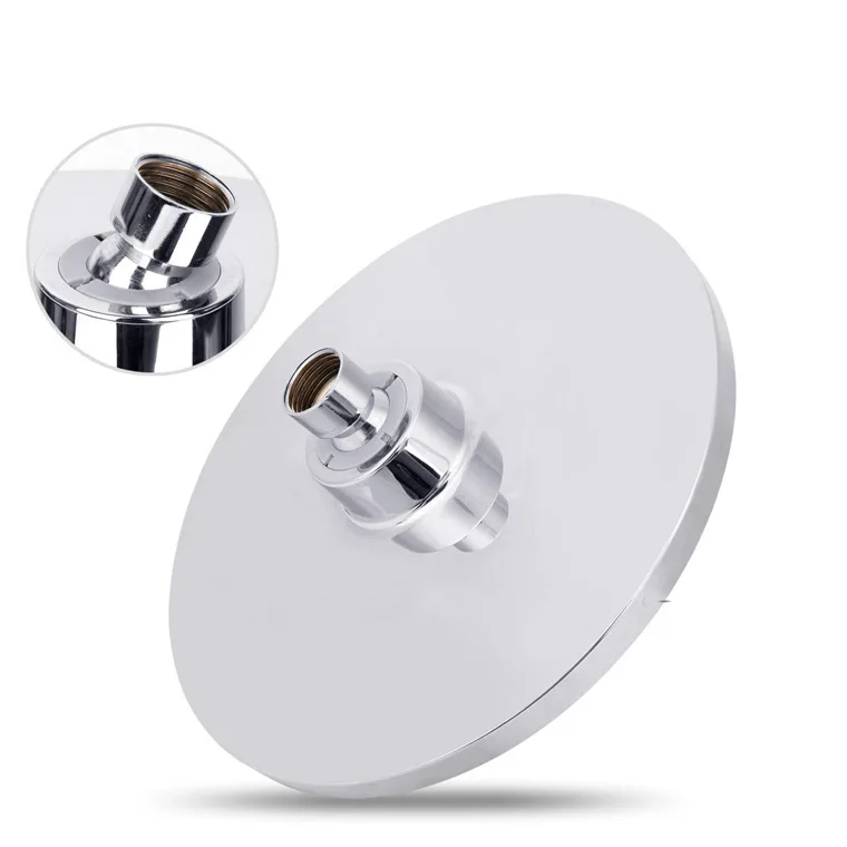 8 inch large size round shape top shower duchas ABS chromed showerhead multi-layer plating