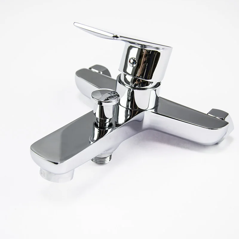 Brass Chrome Plated 35mm Ceramic Cartridge Hot Cold Water Mixer Bath Shower water faucet bubbler