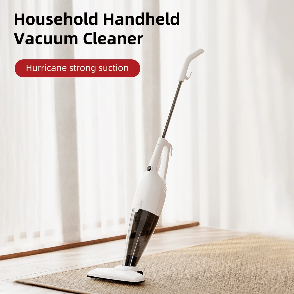 Household handheld hand Vaccums Electric Home Vertical Push-rod stick corded vacuum cleaner floor care wet and dry mop  Bagless