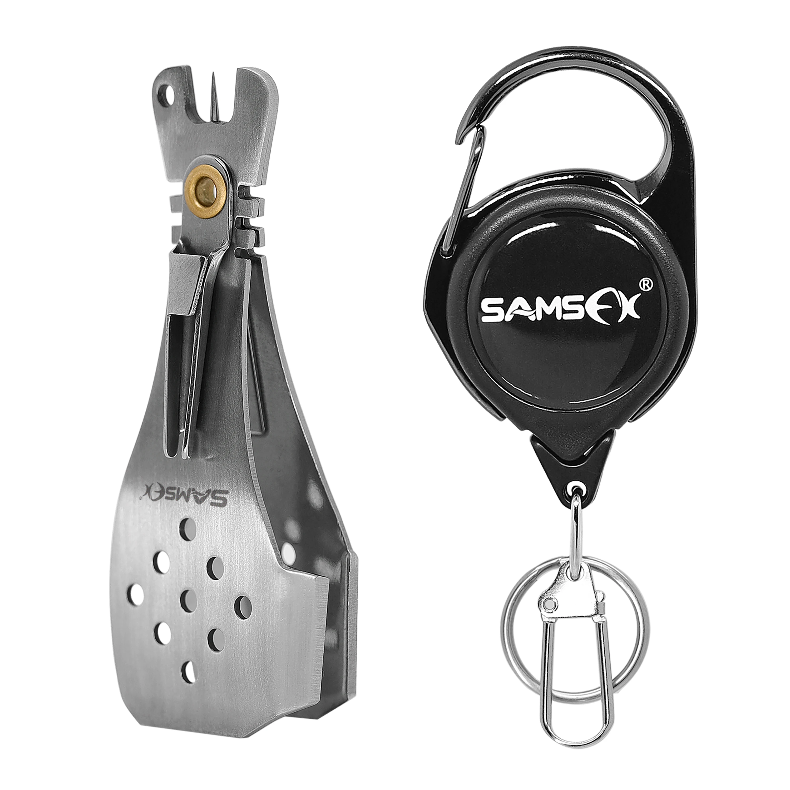 SAMSFX Многофункциональный рыболовный крючок, приманка для мух, аксессуар для ловли нахлыстом, инструмент для завязывания узлов