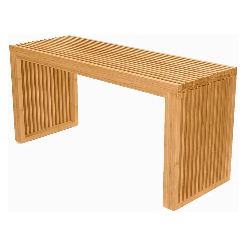 Wholesale Living Room Furniture Indoor Outdoor Bamboo Entryway Shoe Rack Bench Wooden Benches for Living Room Hallway Bedroom