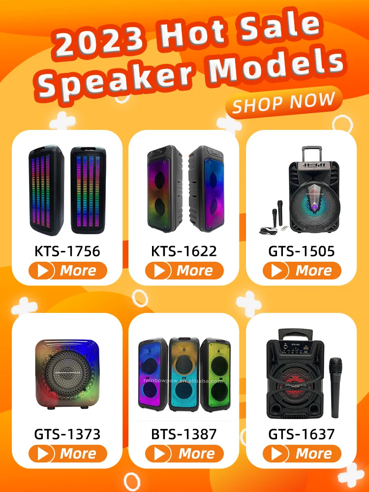KTS Speaker bt small wireless 3 inch speaker portable mp3 player GTS-1173 with fm radio
