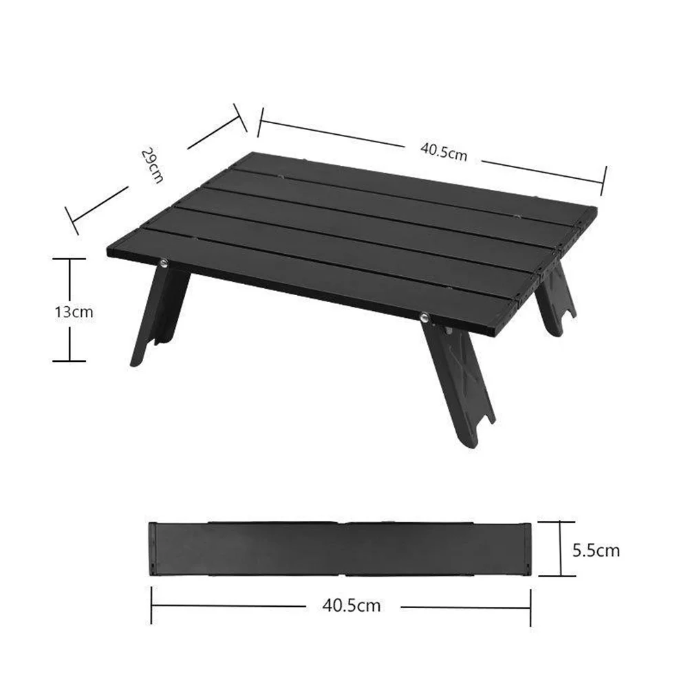 Portable Lightweight Foldable Rolling Folding Aluminum Alloy Mini Picnic Outdoor Roll Up Camping Table
