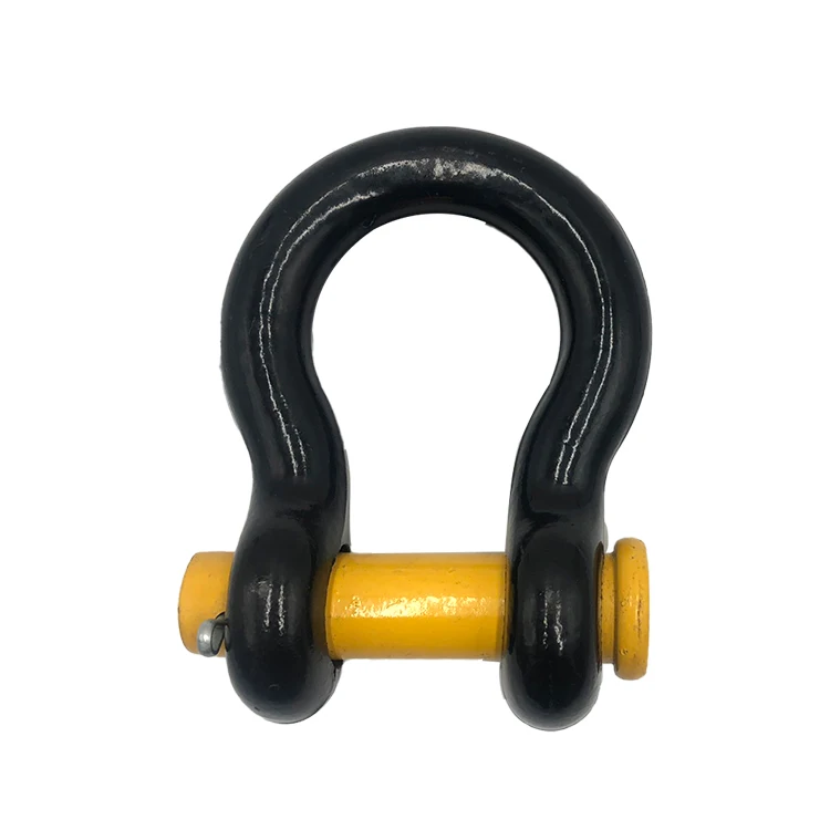 Heavy Duty U.S. Type Galvanized Steel Forged Screw Shackle Anchor Bow Lifting Marine Rigging Shackle