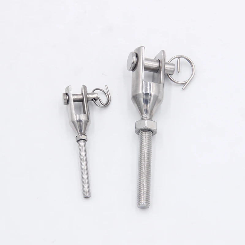 Stainless Steel Fittings hardware Rigging Screw Jaw&Jaw turnbuckle wire rope tension