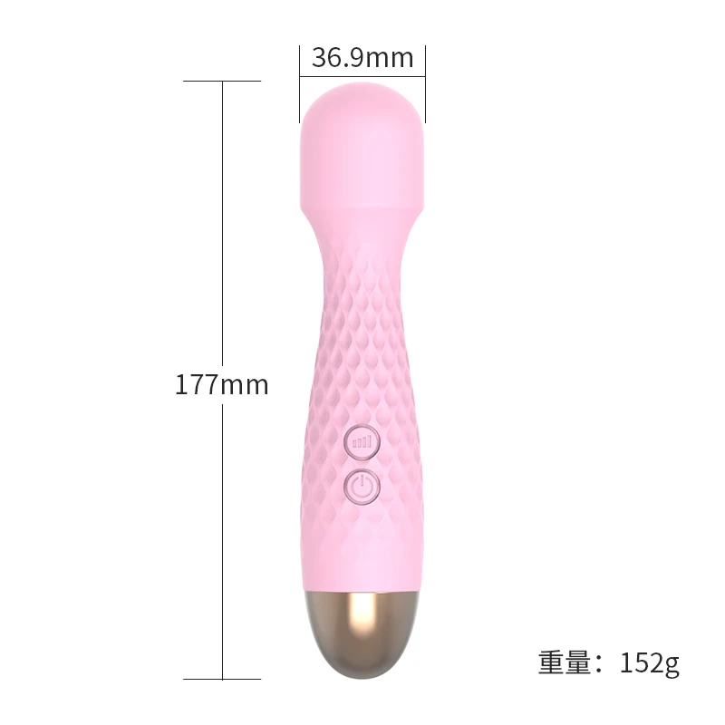 Female personal handheld portable g spot vibrator  wand stick  massager