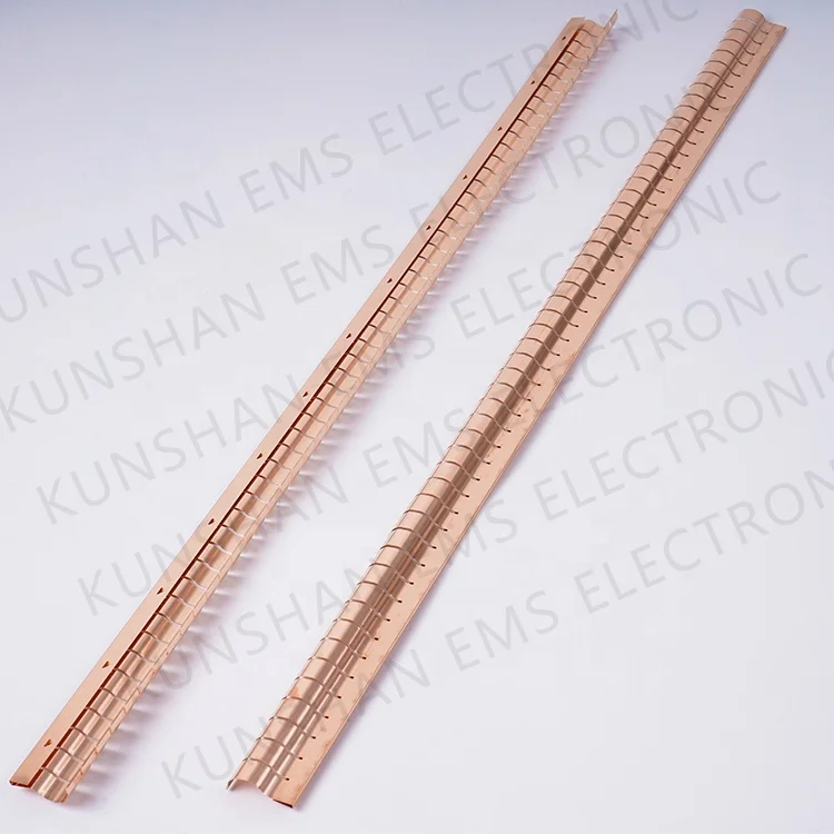 Manufacturer Free Samples BeCu Contact Strips For Grounding And Shielding 2803-01