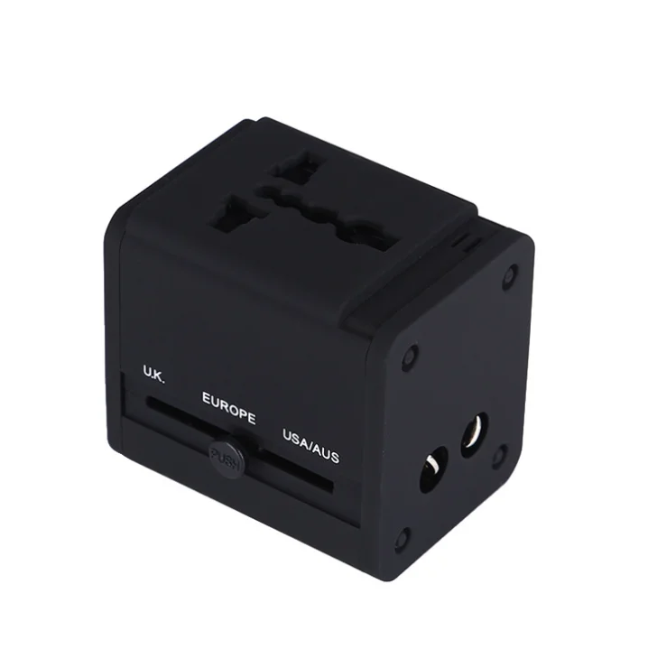 Adapter Travel Smart Plug Sockets USB Charger Socket Universal EU US UK Smart Electric sockets With 2 USB FREE SHIPPING DHL