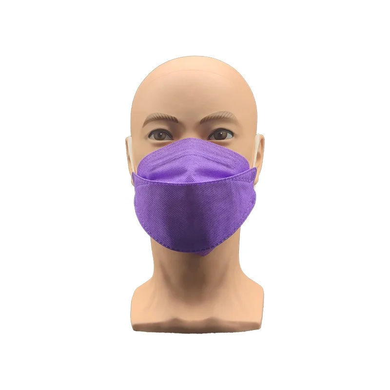 disposable cubrebocas Factory 4 Layer Hot Selling Customized color kn95 Mask kf94 kn95mask  respirator