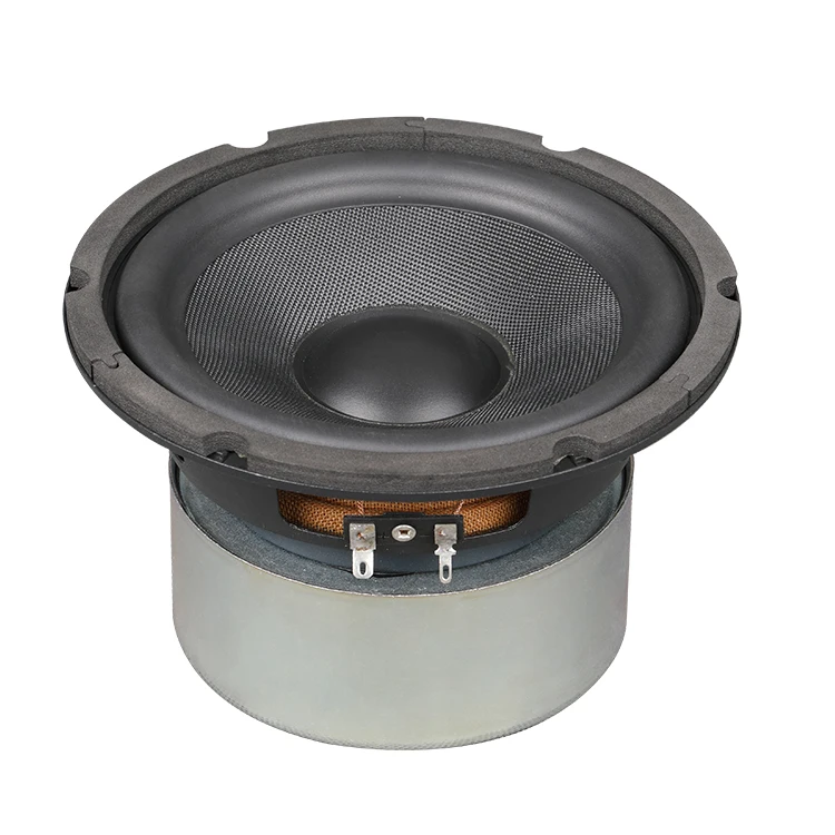 6.5 inch 100w hifi sound loudspeaker dj bass 25.5mm voice coil diameter iron woofer driver speaker