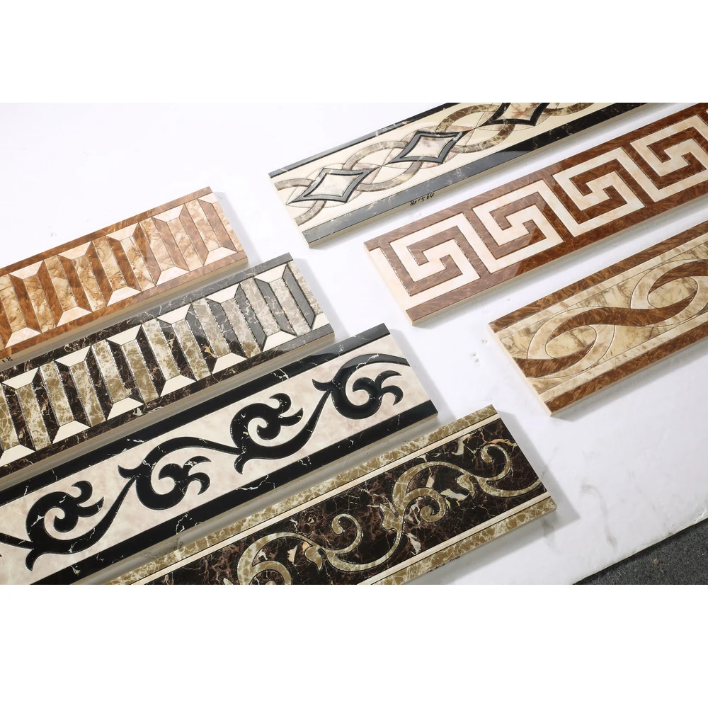Polished Porcelain Tiles Ceramic For Bathrooms Designs Skirting Wall Tiles
