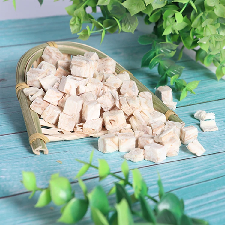  Сушилка для еды оптом закуска домашних животных замороженная сухая курица мясо в кубиках собак кошек тренировочная