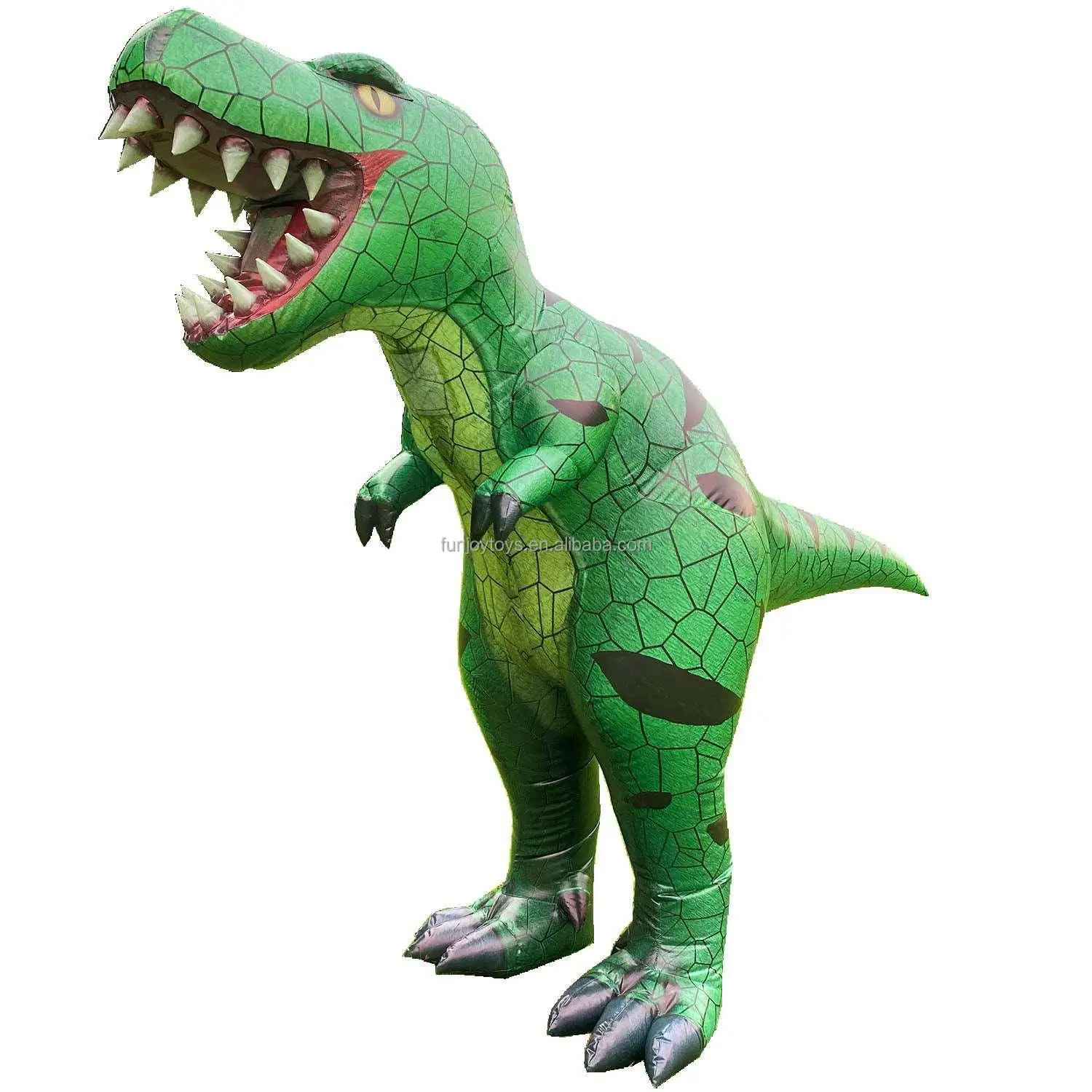 Adult realistic giant life size inflatable dinosaur T- rex costume