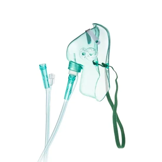 Hot Runner Nebulizer PVC Face Oxygen Mask Medical Device Mould Tooling Injection Molds With 7 Foot Tubing Aerosol Jar