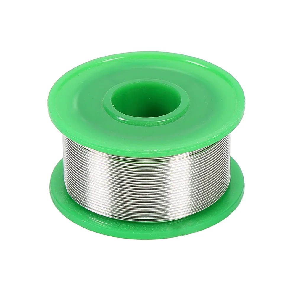 LED Soldering Materials Solder Lead Tin Solder Wire 1 2mm 1 Pound Soft OEM Electronics Welding Rohs Support Weight Raw Flux Core