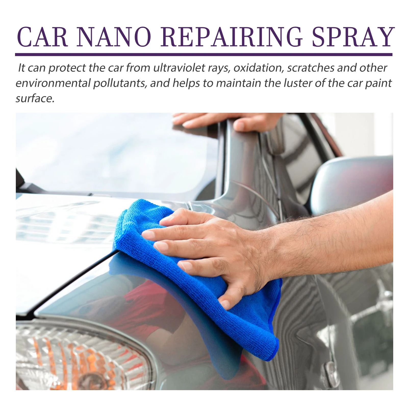 Homonth OEM&ODM Hydrophobic Spray Coating Polishing Ceramic Coating Spray Organic Car Nano Coating Spray