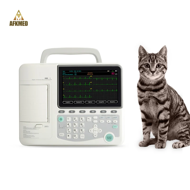 Animal Hospital Portable medical monitor multiparameter vet surgical Veterinary monitor for vet clinic