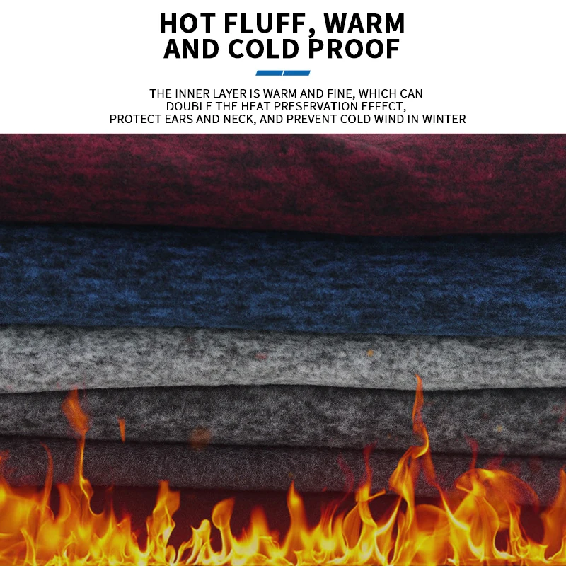 Multifunctional Cycling Motorcycle Sport Winter Ski Warm Fleece Bandana Scarf Tube Neck Cover Gaiter Warmer