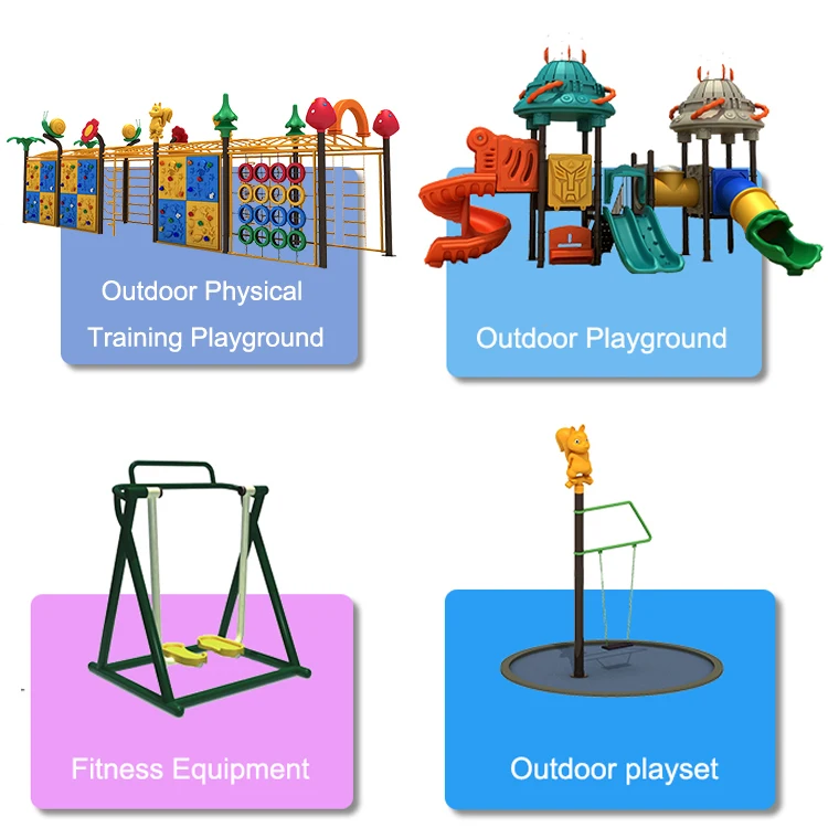 Supplier sale kindergarten children funny style outdoor playground swing sets
