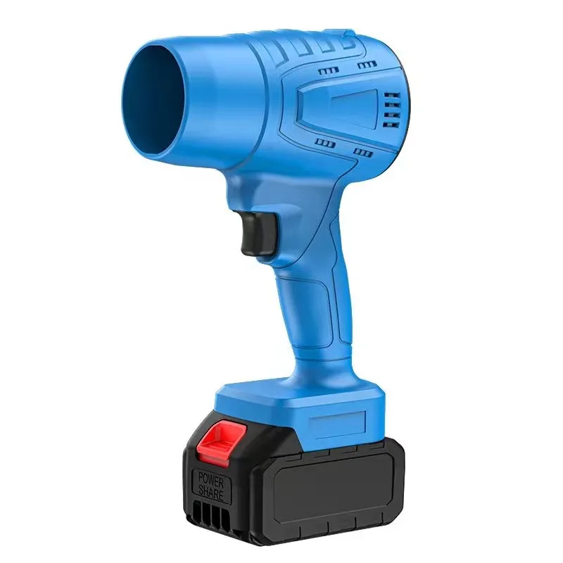 Mini Air Blower 130000RPM Turb Jet Fan High Power Handheld Duct Fan 500g Portable Battery Charger Leaf Blower