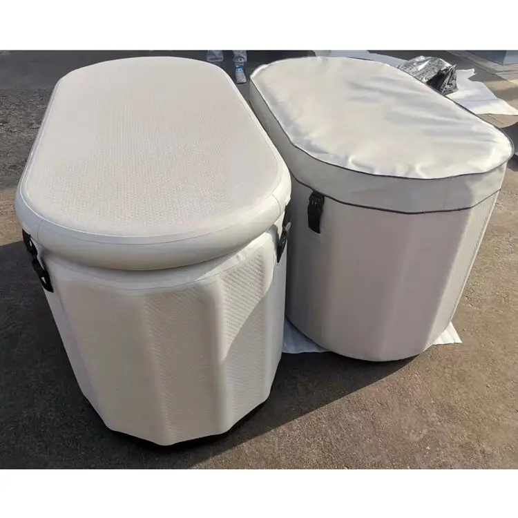 Ice Bath Tub Outdoor Portable Bathtub Adult Cold Water Therapy Tub for Recovery Cold Plunge Tub Ice Barrel