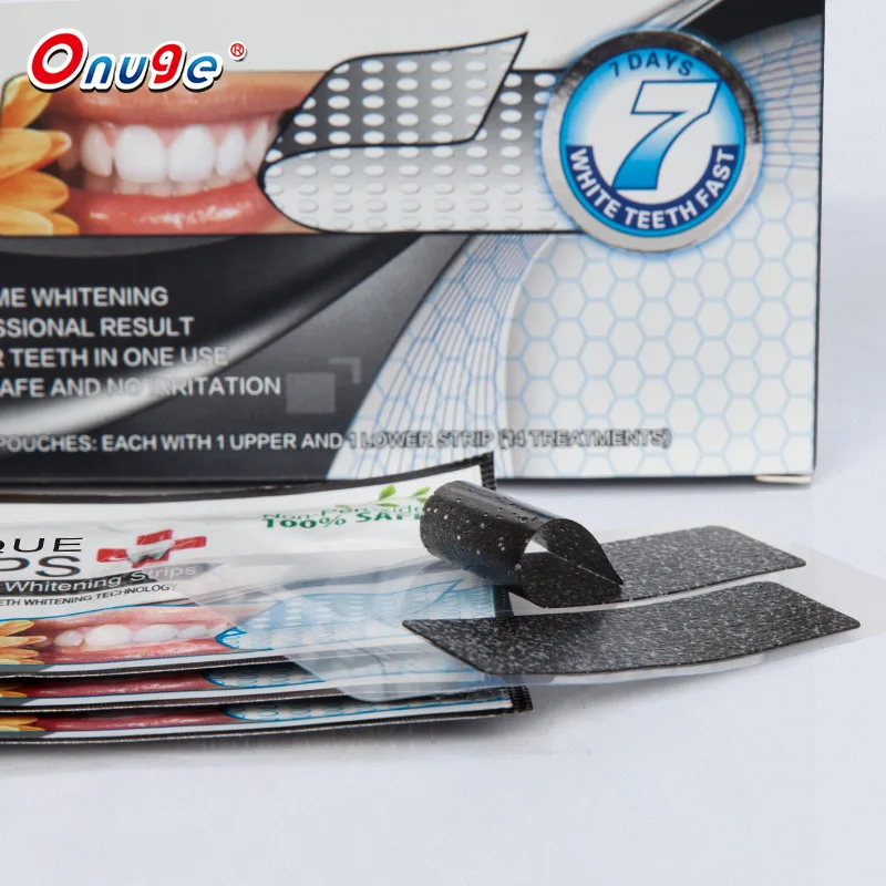Clear Smile Strips Teeth Whitening Gel Bleaching Strips Bamboo Charcoal Wholesale Teeth Whitening Supplies