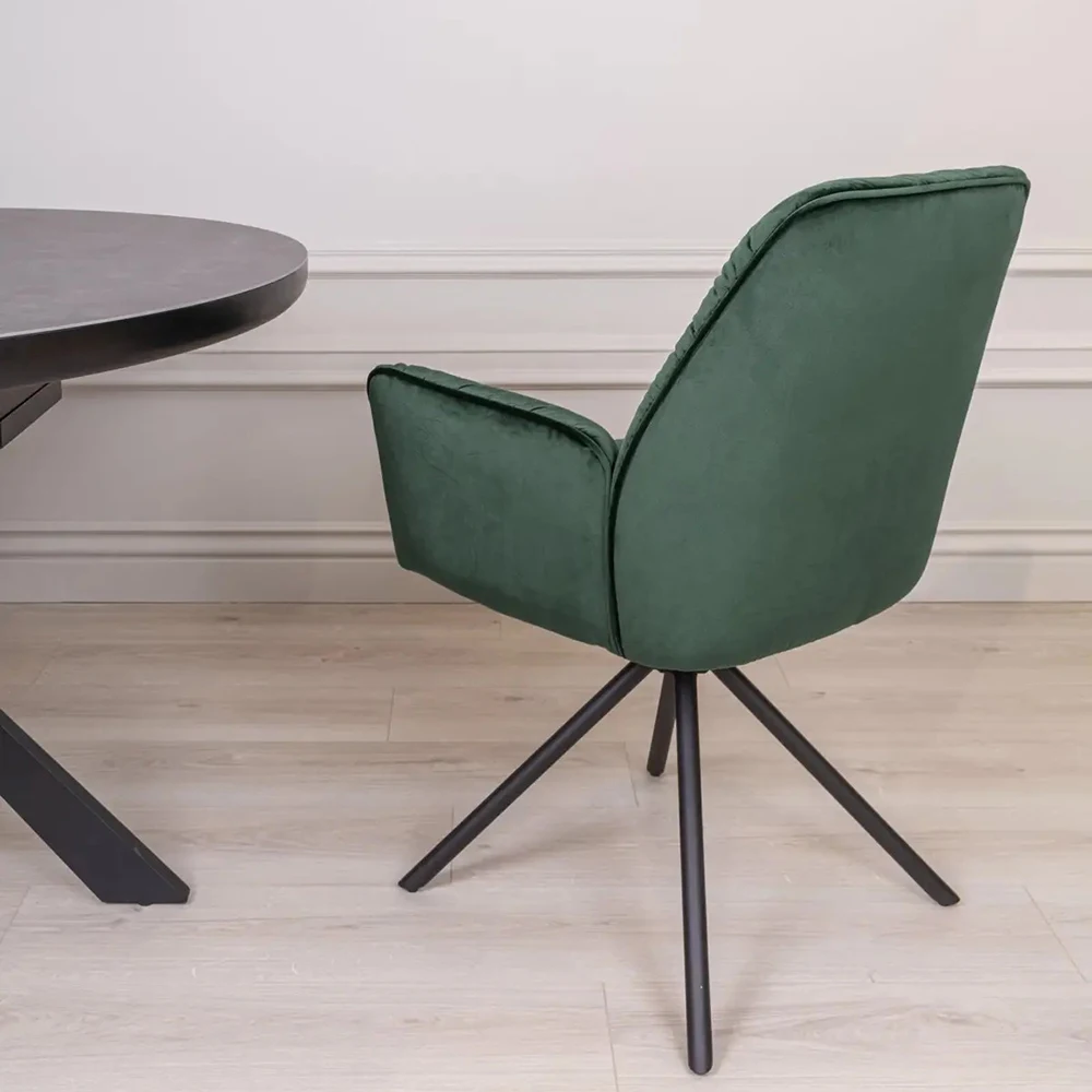 Горячая продажа Sillones современный стул для столовой желтый бархат металлические ножки кафе кресла Sillas Chaise Stoelen обеденные
