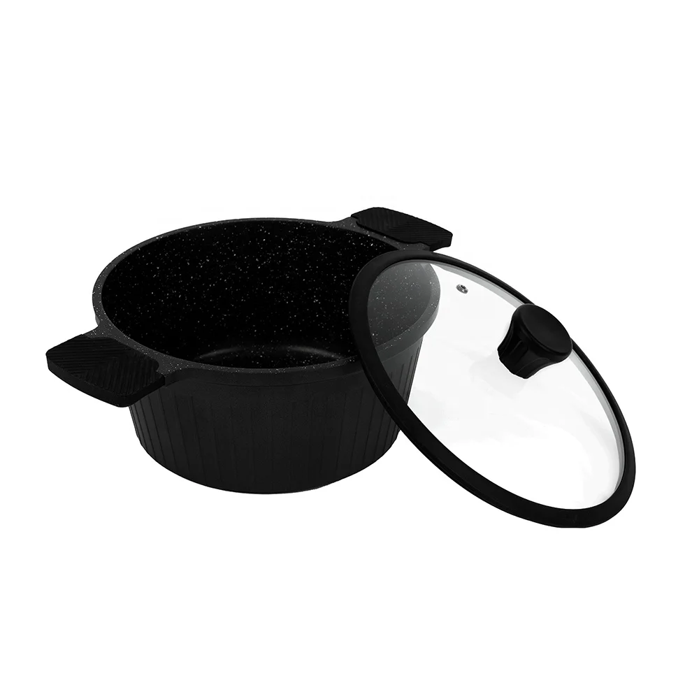 Hot Selling Prestige Non-stick Marble Diecast Aluminum Hot Pot Sets Cookware Sets Cooking Pot Set