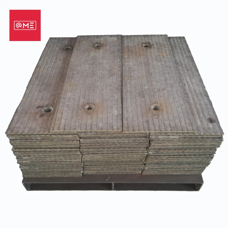 ACME submerged arc ASTM G65 test  High dual metal overlay hardfacing steel plate