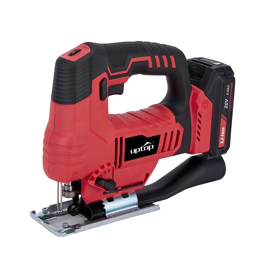 Steel Wood Cutting Machine Table Saw Jig 20V Electric Cordless Jig Saw with Battery and Charger