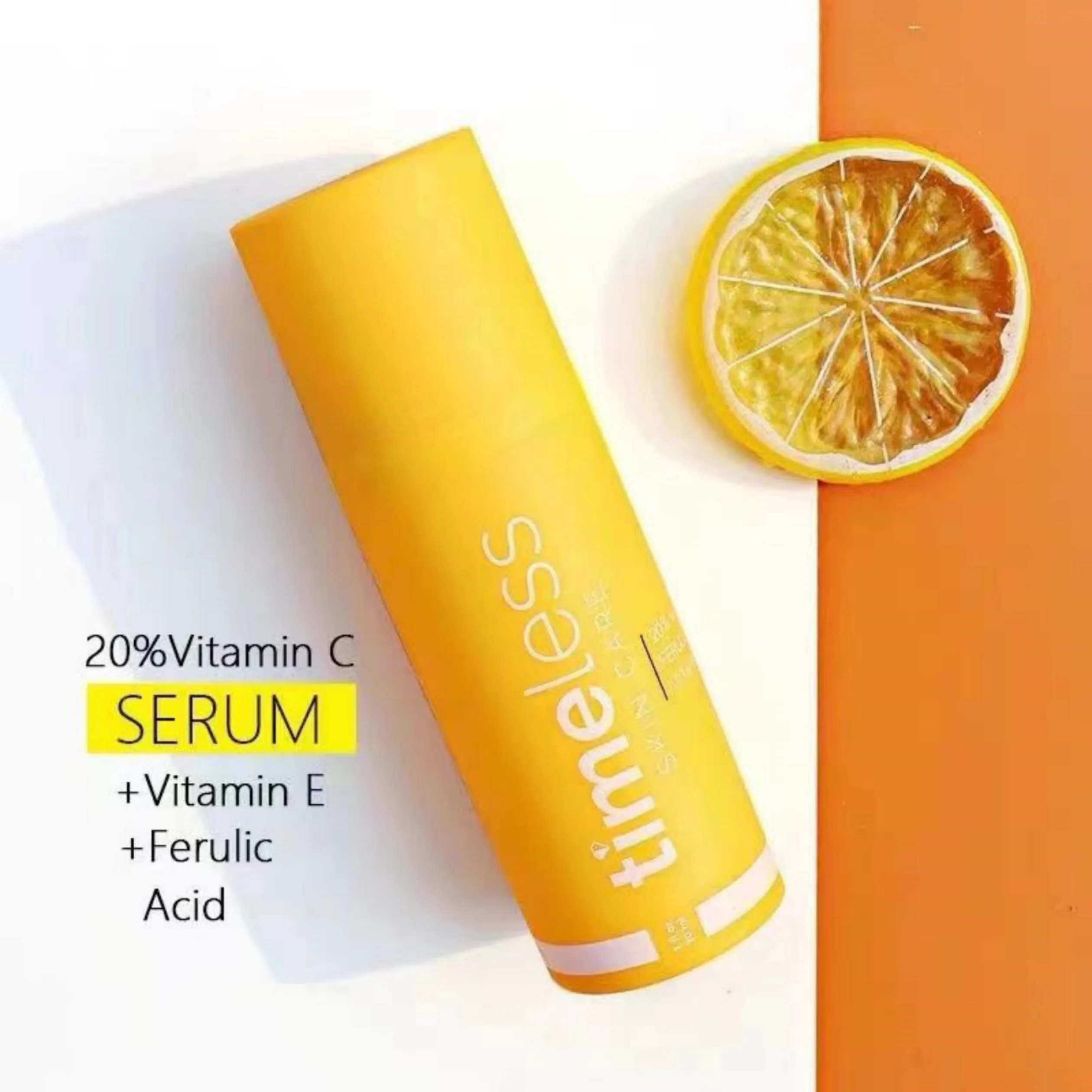 Organic Vitamin C Serum CEF Essence Wholesale OEM Private Label Timeless Whitening Natural Liquid Face Hyaluronic Acid Female